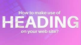 headings